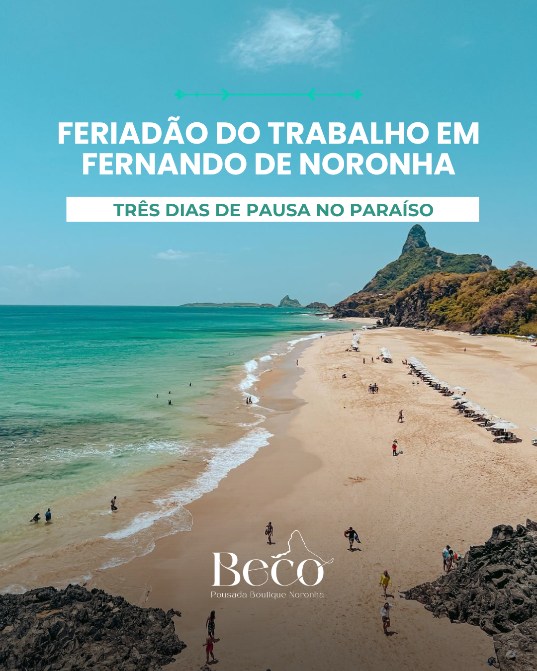 Feriadão do Trabalho em Fernando de Noronha